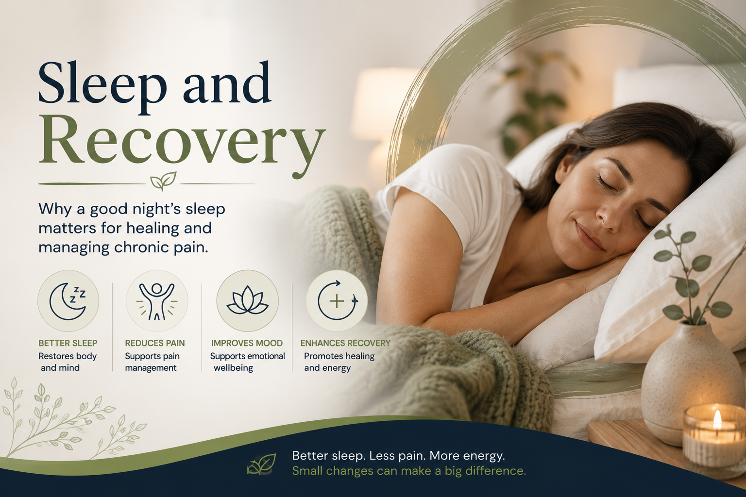 Sleep and Recovery: Why a Good Night's Sleep Matters When Living with Chronic Pain